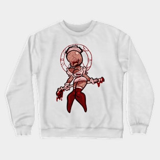 Bobble Head Nurse Crewneck Sweatshirt